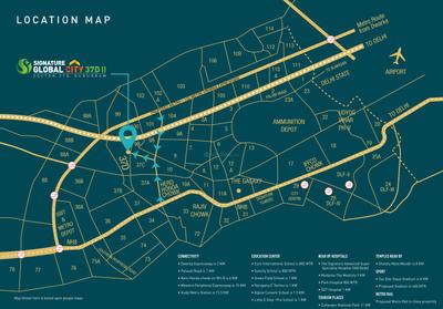 Project Image of 1000.0 - 1305.0 Sq.ft Residential Plot Plot for buy in Signature Global City 37d II Phase II