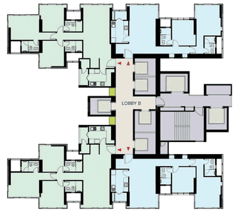 Project Image of 839.0 - 2221.99 Sq.ft 2 BHK Apartment for buy in Lodha Park