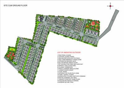 Project Image of 2212.0 - 2349.0 Sq.ft 3 BHK Villa for buy in Casagrand Glenmere