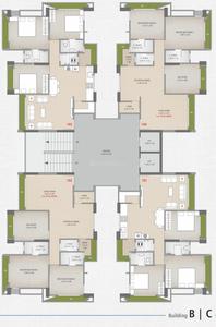Project Image of 828.18 - 849.16 Sq.ft 3 BHK Apartment for buy in Keith Kiran Classic Towers 3