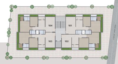 Project Image of 521.51 - 537.12 Sq.ft 2 BHK Apartment for buy in Prakruti Lotus Avenue