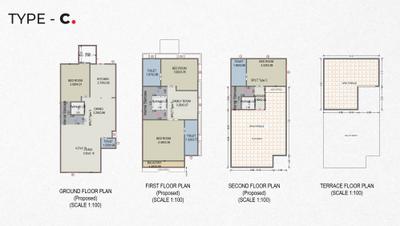 Project Image of 1367.55 - 1653.01 Sq.ft 4 BHK Bungalow for buy in Sun Maa Harmony