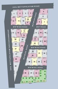 MCB Guru Ganesh Nagar Layout Plan 1