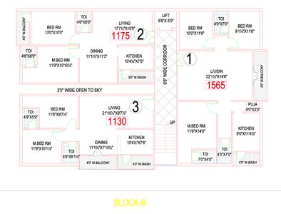 Project Image of 1000.0 - 1820.0 Sq.ft 2 BHK Apartment for buy in Golden Seven Hills