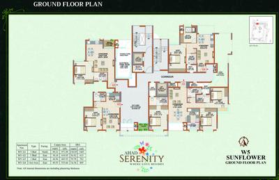 Project Image of 938.0 - 1453.0 Sq.ft 2 BHK Apartment for buy in Ahad Serenity