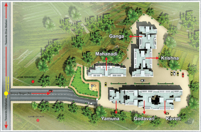 Project Image of 311.4 - 402.46 Sq.ft 1 BHK Apartment for buy in Laxmi Aangan Kaveri