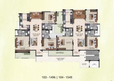 Project Image of 1499 Sq.ft 3 BHK Apartment / Flat for sale in Abiramapuram for Rs. 31800000