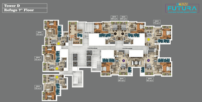 Project Image of 721.0 - 1120.0 Sq.ft 2 BHK Apartment for buy in Saheel Itrend Futura
