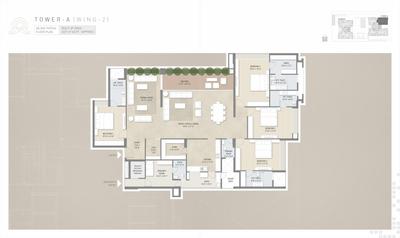 Project Image of 3227.0 - 4818.0 Sq.ft 4 BHK Apartment for buy in Greenwoods Abode