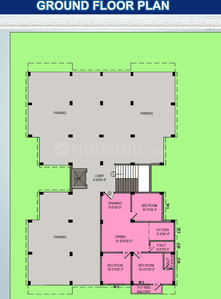 Bakul View Apartment Bakul View Apartment Cluster Plan for ground Floor 1