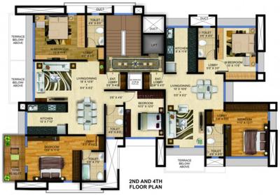 Project Image of 596.0 - 864.0 Sq.ft 2 BHK Apartment for buy in Maitri Prasad