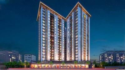 Project Image of 602.0 - 879.0 Sq.ft 2 BHK Apartment for buy in Krisala 41 Cosmo Building G
