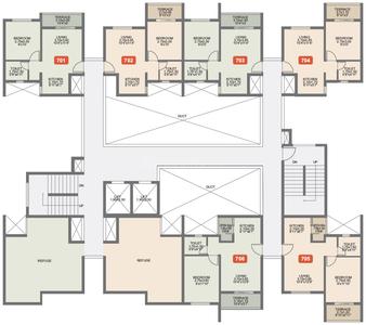 Project Image of 342.62 - 638.0 Sq.ft 1 BHK Apartment for buy in Rohan Ananta Phase I