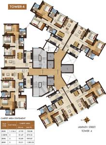 Project Image of 0.0 - 1003.0 Sq.ft 3 BHK Apartment for buy in ACME Boulevard Tower 4