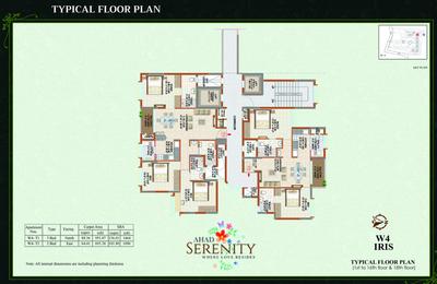 Project Image of 938.0 - 1453.0 Sq.ft 2 BHK Apartment for buy in Ahad Serenity