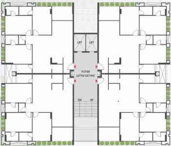 Project Image of 0.0 - 2799.0 Sq.ft 3 BHK Apartment for buy in Acacia 40