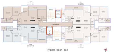 Project Image of 614.73 - 779.41 Sq.ft 2 BHK Apartment for buy in Hinduja Sentosa Era