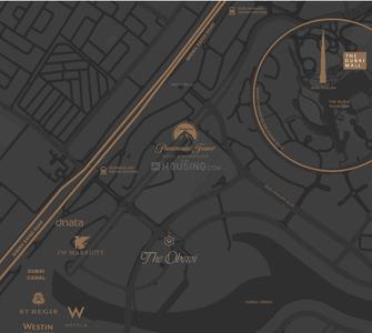 Project Image of 627.0 - 1648.0 Sq.ft 1 BHK Apartment for buy in Damac Paramount Tower Hotel And Residences
