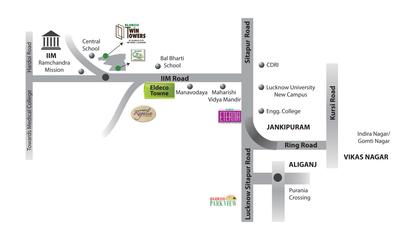 Project Image of 767.9 - 1046.0 Sq.ft 2 BHK Apartment for buy in Eldeco Twin Towers