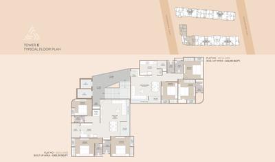 Project Image of 1211.4 - 1740.0 Sq.ft 3 BHK Apartment for buy in Aarya Elenzaa