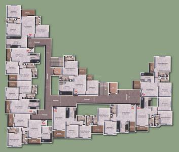 Project Image of 541.1 - 735.6 Sq.ft 2 BHK Apartment for buy in Shree Swami Samarth Serenity Building C