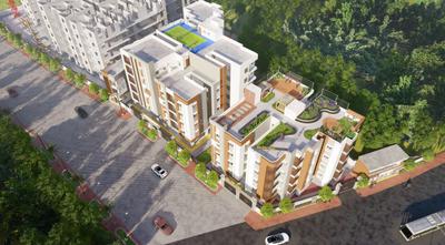 Project Image of 1150 Sq.ft 3 BHK Apartment / Flat for sale in Madanpur for Rs. 8250000