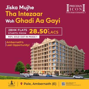 Project Image of 409.0 - 612.0 Sq.ft 1 BHK Apartment for buy in Precious Icon