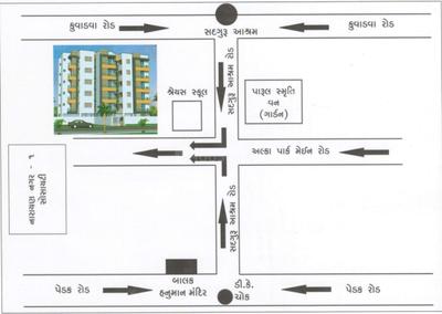 Riva Residency Location Plan 1