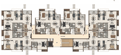 Project Image of 890.0 - 1562.0 Sq.ft 2 BHK Apartment for buy in Casagrand Sereno