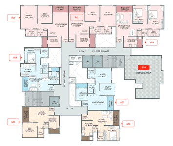 Project Image of 457.0 - 798.0 Sq.ft 1 BHK Apartment for buy in Adhya Radha Krishna
