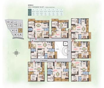 Project Image of 1360.0 - 1755.0 Sq.ft 3 BHK Apartment for buy in Devagiri Opal