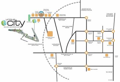 Project Image of 1000 Sq.ft Residential Plot / Land for sale in Bagru Khurd for Rs. 3900000