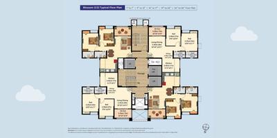 Project Image of 701.0 - 703.0 Sq.ft 2 BHK Apartment for buy in Nyati Exuberance
