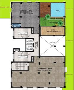 Project Image of 0.0 - 1485.0 Sq.ft 3 BHK Apartment for buy in Jai Vignaharta HIG Cooperative Society