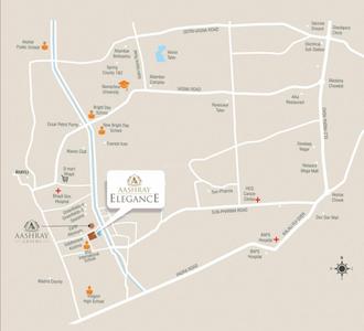 Project Image of 0.0 - 1267.0 Sq.ft 3 BHK Apartment for buy in Aashray Elegance