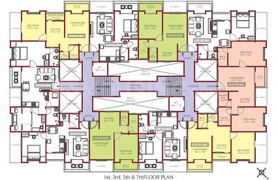 Project Image of 0.0 - 695.0 Sq.ft 2 BHK Apartment for buy in NG Madhupushpa