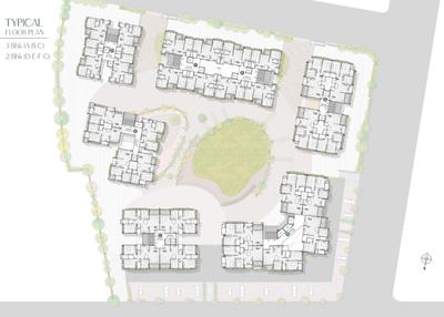 Project Image of 757.78 - 1141.94 Sq.ft 2 BHK Apartment for buy in Pioneer Gm Heaven