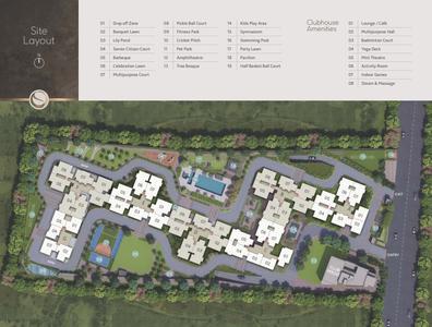 Project Image of 608.27 - 1113.43 Sq.ft 2 BHK Apartment for buy in Goyal Orchid Salisbury