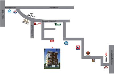 Surath Suraj Residency Images for Location Plan of Surath Suraj Residency 1