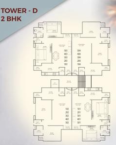 Project Image of 730.65 - 904.28 Sq.ft 2 BHK Apartment for buy in Prapti Rudraksh Heritage