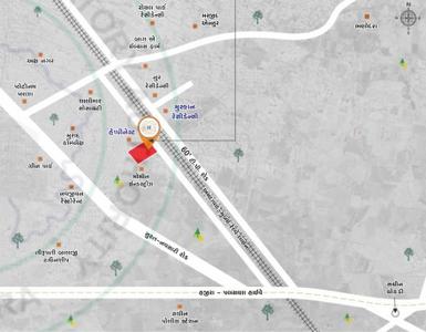 Project Image of 325.93 - 516.67 Sq.ft 1 BHK Apartment for buy in Sai Surat Happynest Residency