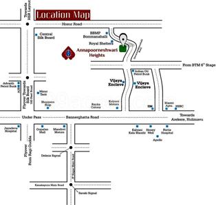Project Image of 910.0 - 1650.0 Sq.ft 1 BHK Apartment for buy in Panchama Annapoorneshwari Heights