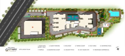 Project Image of 710.31 - 1130.43 Sq.ft 2 BHK Apartment for buy in SMR Gateway Phase 2