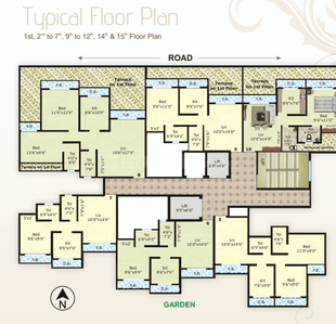 Project Image of 1080 Sq.ft 2 BHK Apartment / Flat for sale in Virar West for Rs. 5000000