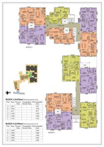 Project Image of 790 Sq.ft 2 BHK Apartment / Flat for sale in New Town for Rs. 9000000