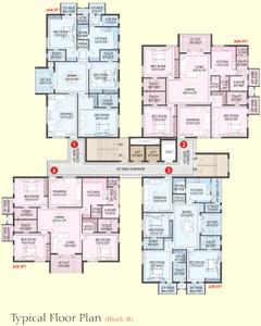 Project Image of 2200.0 - 2640.0 Sq.ft 3 BHK Apartment for buy in Aditya Ocean Heights