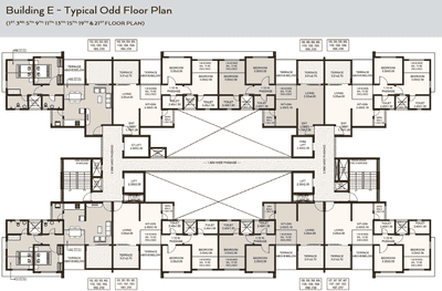 Project Image of 601.06 - 875.32 Sq.ft 2 BHK Apartment for buy in Kolte Patil Life Republic First Avenue