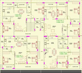Project Image of 1150.0 - 1225.0 Sq.ft 2 BHK Apartment for buy in SDM Shree Brindavan