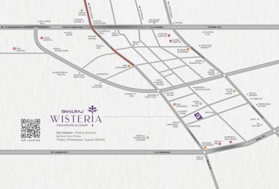 Project Image of 866.39 - 870.15 Sq.ft 3 BHK Apartment for buy in Shailraj Wisteria
