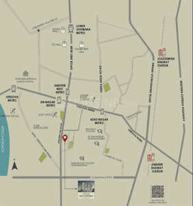 Project Image of 690 Sq.ft 2 BHK Apartment / Flat for sale in Andheri West for Rs. 23800000